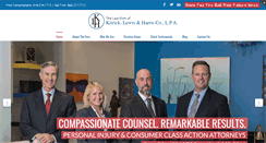 Desktop Screenshot of kitricklaw.com